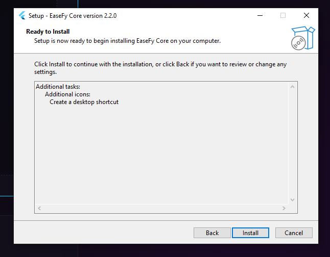 EaseFy Core Installer
